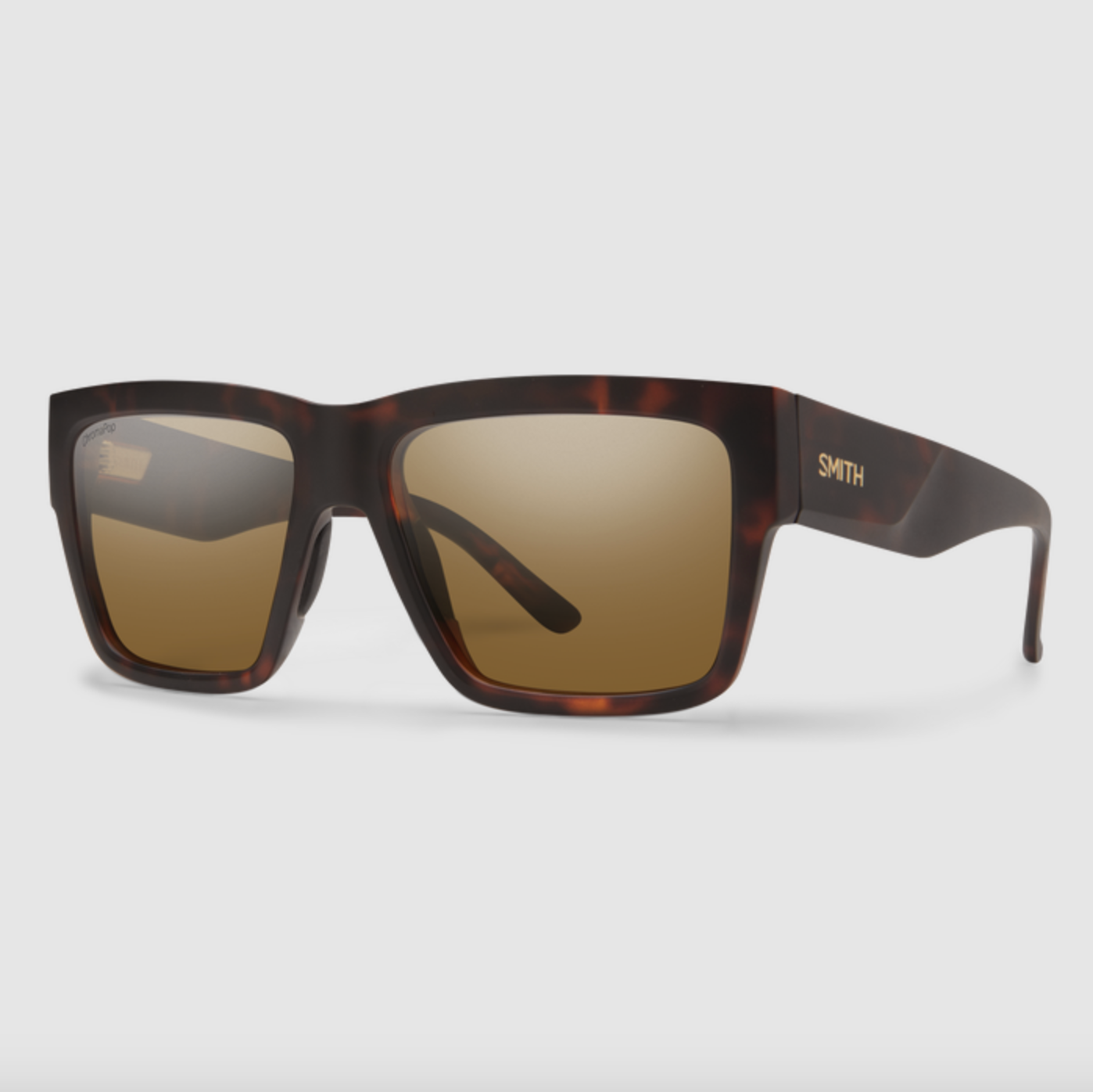Smith Lineup Matte Tortoise ChromaPop Brown Polarized  Sunglasses