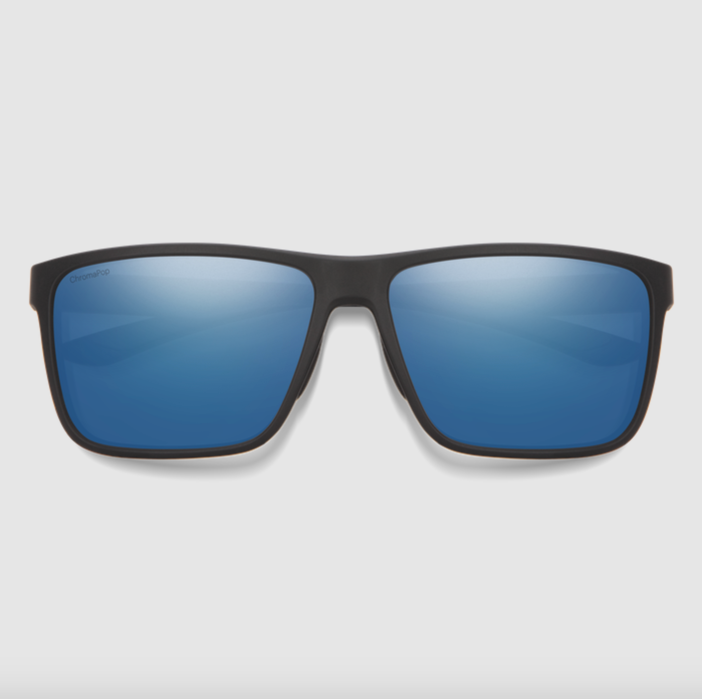Smith Riptide Matte Black ChromaPop Polarized Blue Sunglasses