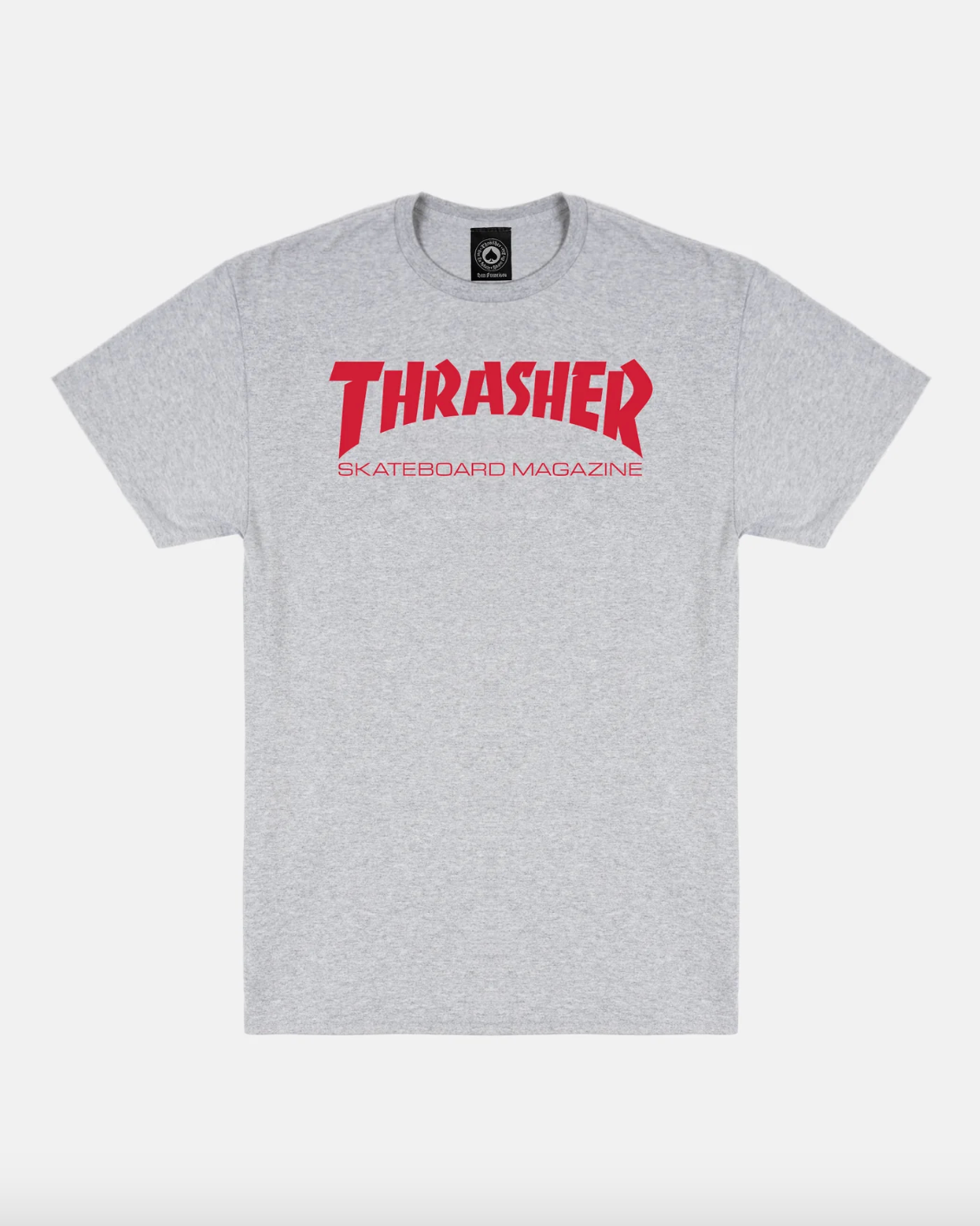 Thrasher Skate Mag Tee Grey/Red