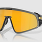 Oakley Latch Panel Grey Smoke - Prizm 24k