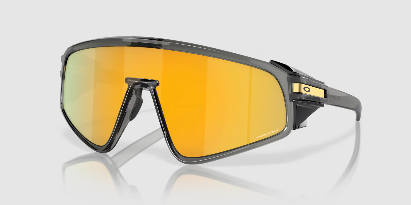 Oakley Latch Panel Grey Smoke - Prizm 24k