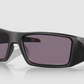 Oakley Heliostat Matte Black Sunglasses - Prizm Grey Polarized