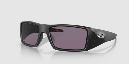 Oakley Heliostat Matte Black Sunglasses - Prizm Grey Polarized