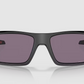 Oakley Heliostat Matte Black Sunglasses - Prizm Grey Polarized