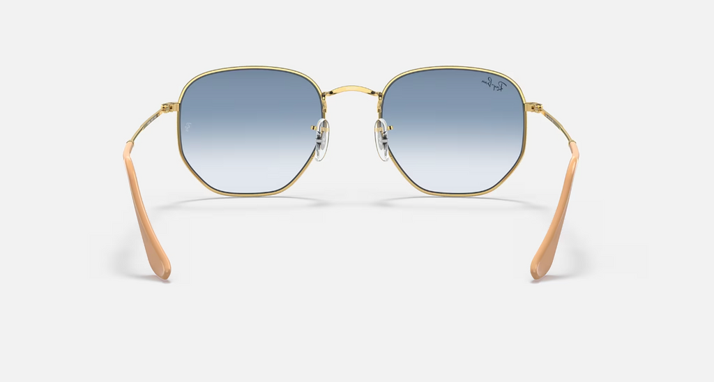 Ray Ban Hexagonal Arista - Light Blue Flash