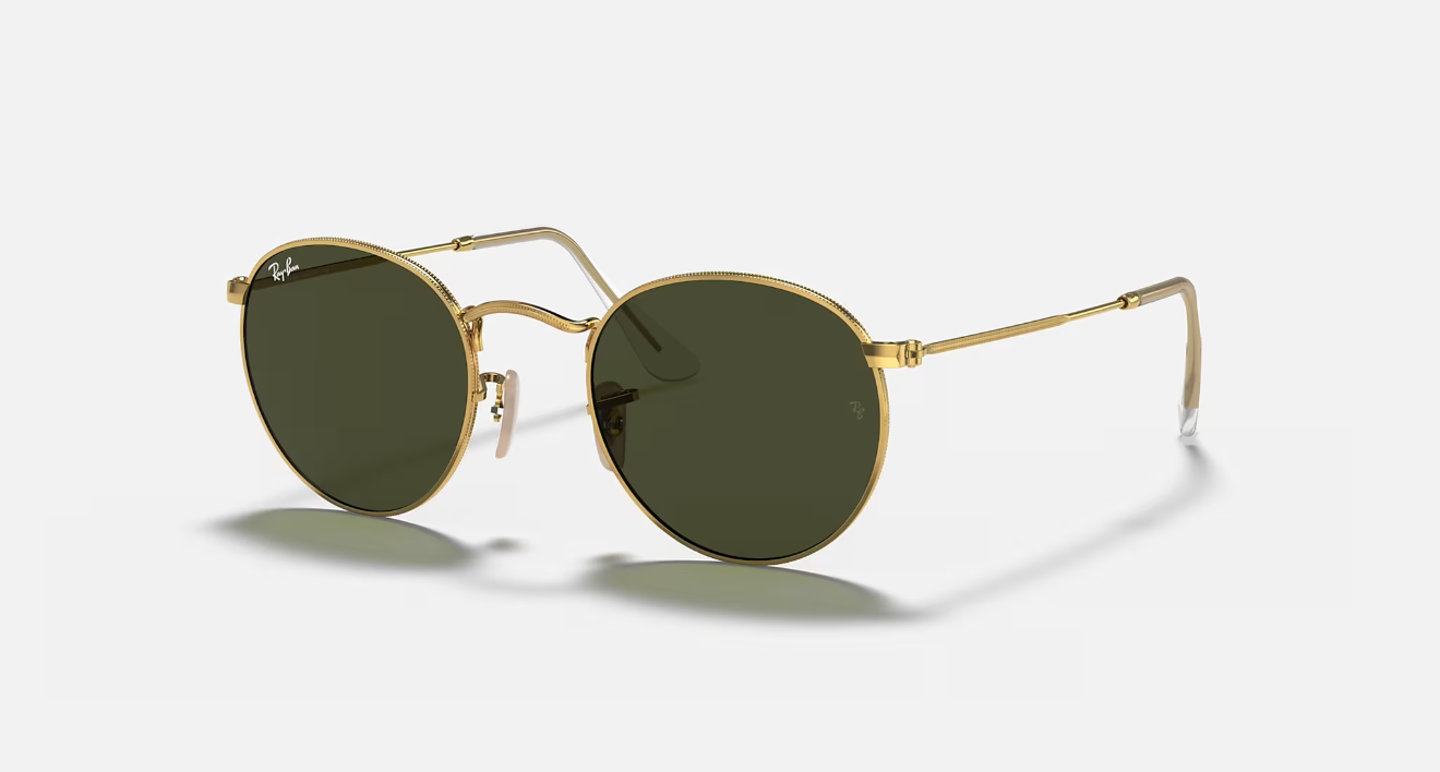 Ray Ban Round Metal Arista - G-15 Green