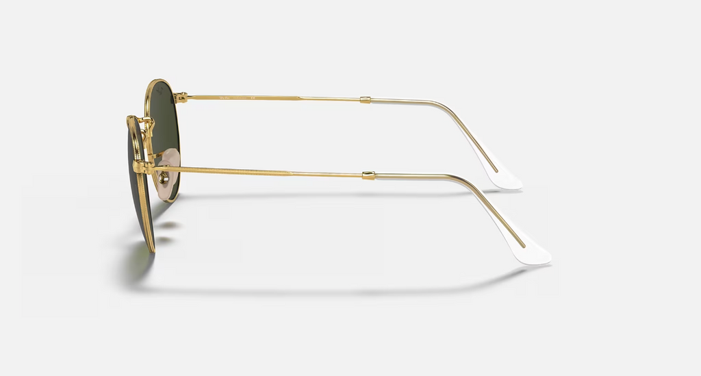 Ray Ban Round Metal Arista - G-15 Green