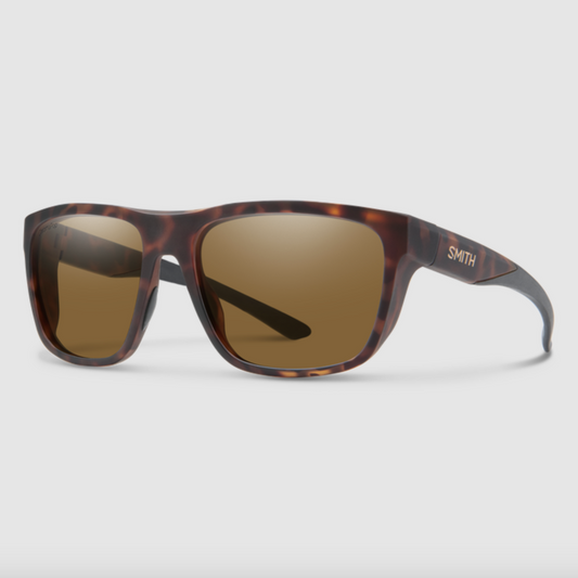 Smith Barra Matte Tortoise ChromaPop Polarized Brown Sunglasses