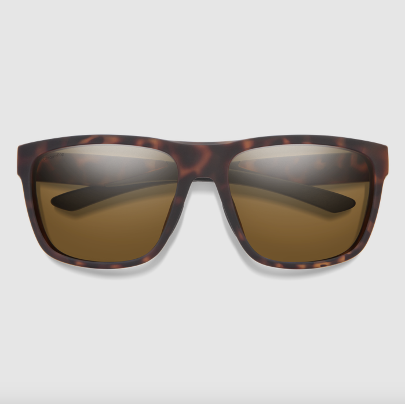 Smith Barra Matte Tortoise ChromaPop Polarized Brown Sunglasses