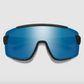 Smith Wildcat Matte Black ChromaPop Polarized Blue Mirror Sunglasses