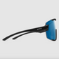Smith Wildcat Matte Black ChromaPop Polarized Blue Mirror Sunglasses