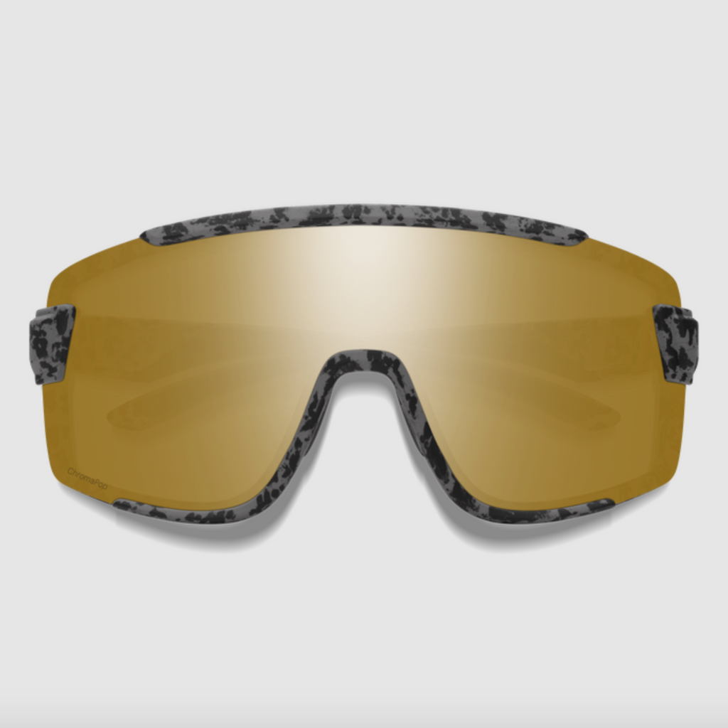 Smith Wildcat Matte Gray Marble ChromaPop Polarized Bronze Mirror Sunglasses