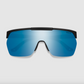 Smith XC Matte Black ChromaPop Polarized Blue Mirror Sunglasses