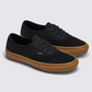 Vans Skate Authentic - Black/Black/Gum