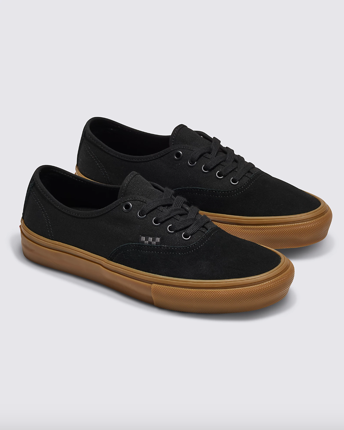 Black vans with rubber sole best sale