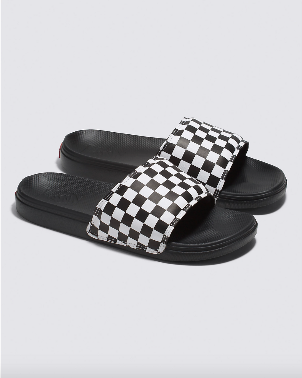 Vans La Costa Slide-On White/Black Checkerboard