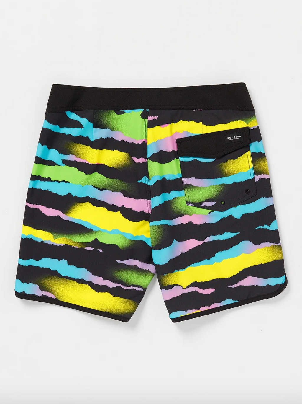 Volcom Zebra Shield Scallop Boardshorts