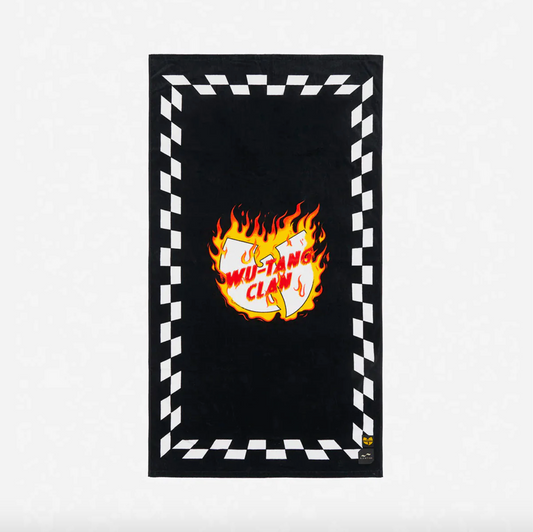 Slow Tide Blocks On Fire Towel