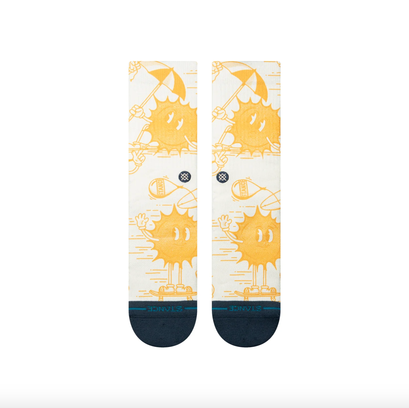 Stance Sonnys Crew Yellow Socks