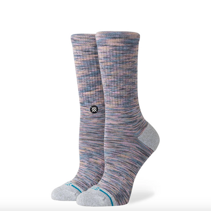 Stance Womens Blended Quarter Lilac Ice Socks