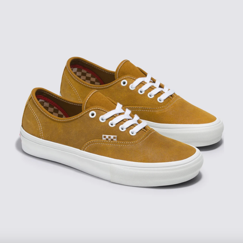 Vans Skate Authentic - Leather Golden Brown