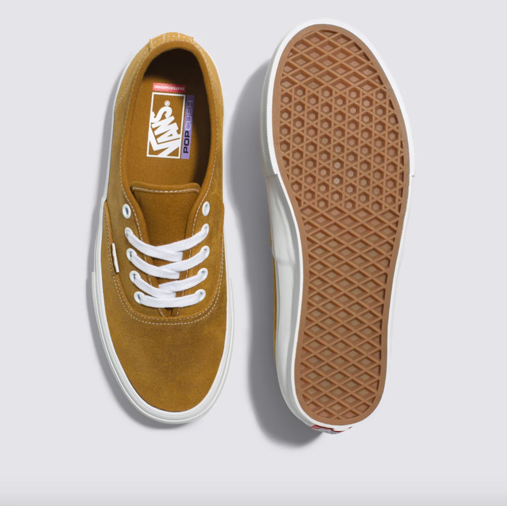 Vans Skate Authentic - Leather Golden Brown