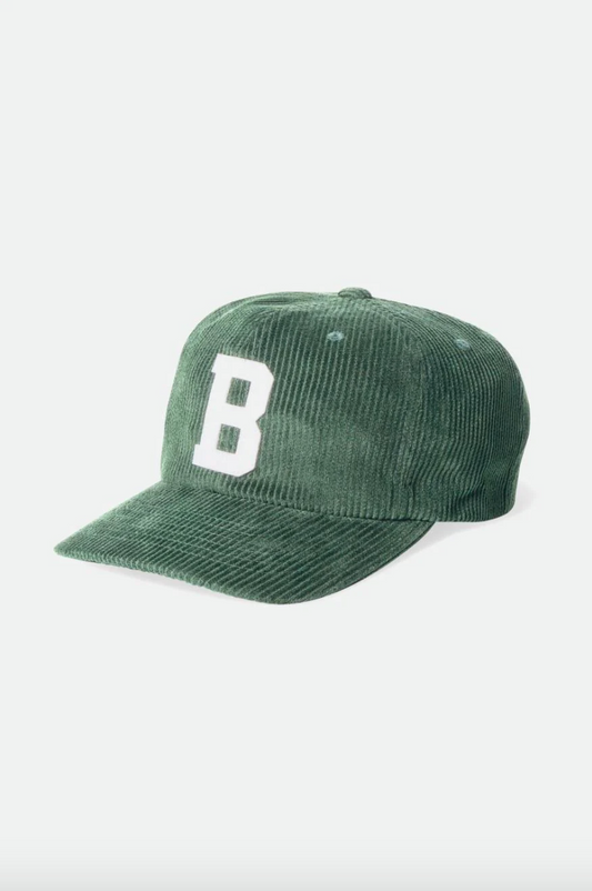 Brixton Big B Adjustable Hat Emerald Cord