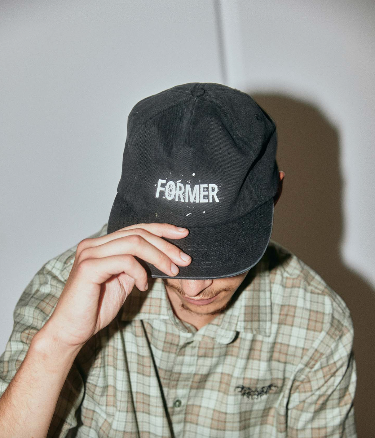 Former Legacy Scratch Cap - Washed Black