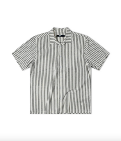 Former Reynolds Stripe S/S Shirt - Bone