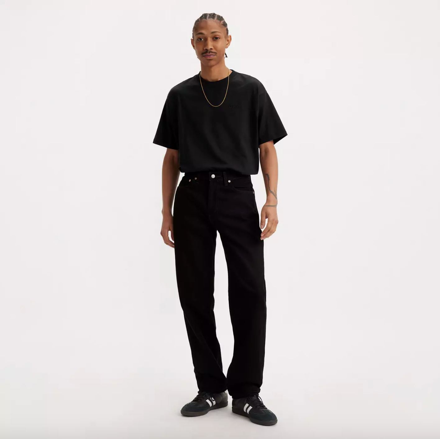 Levi Mens 550 Relaxed Black