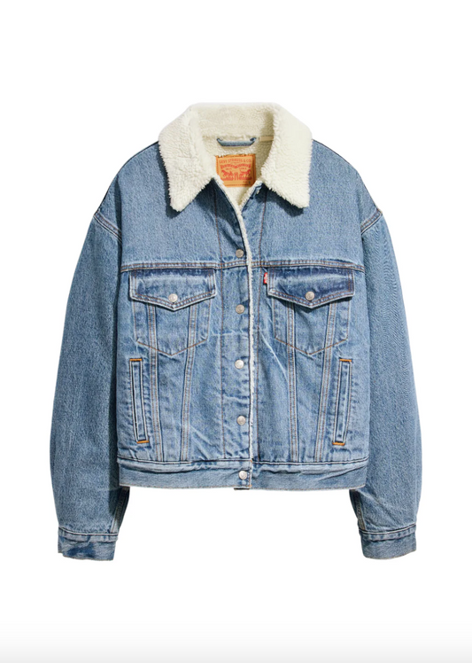 Levis 90's Sherpa Trucker- Inner Adventurer