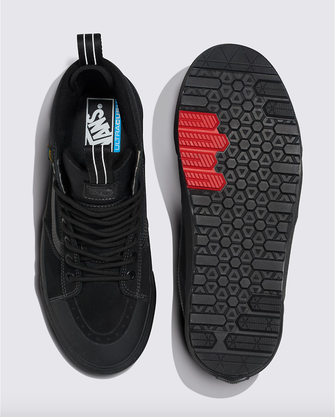 Black waterproof vans online