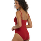 Skye Solids Amber One-Piece -Garnet