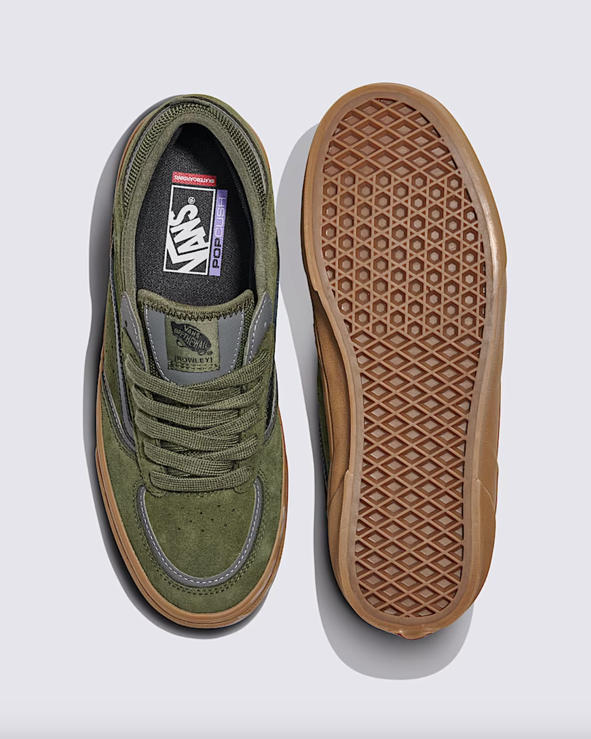 Vans Skate Rowley - Green/Gum