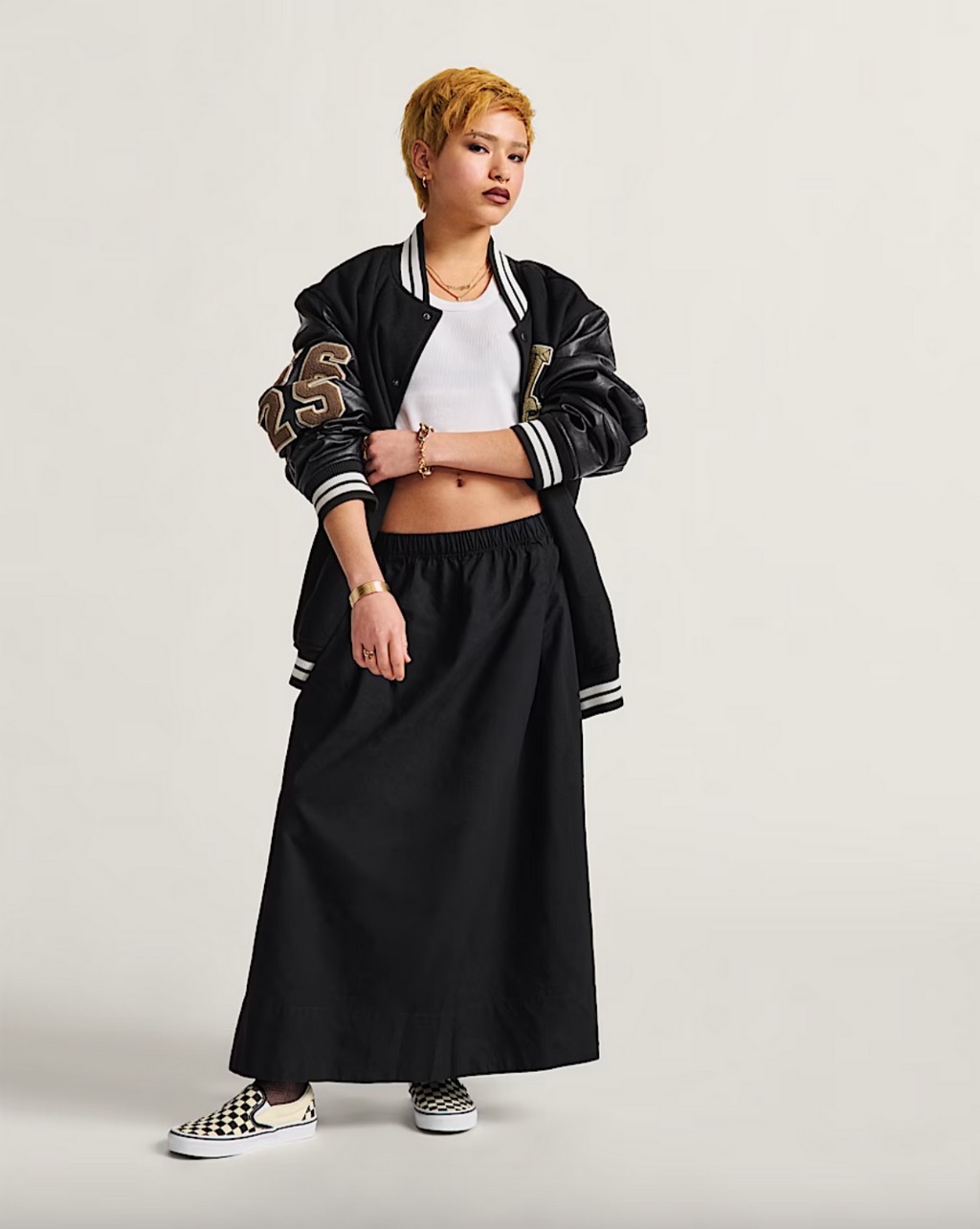 Vans Francesca Full Skirt Black