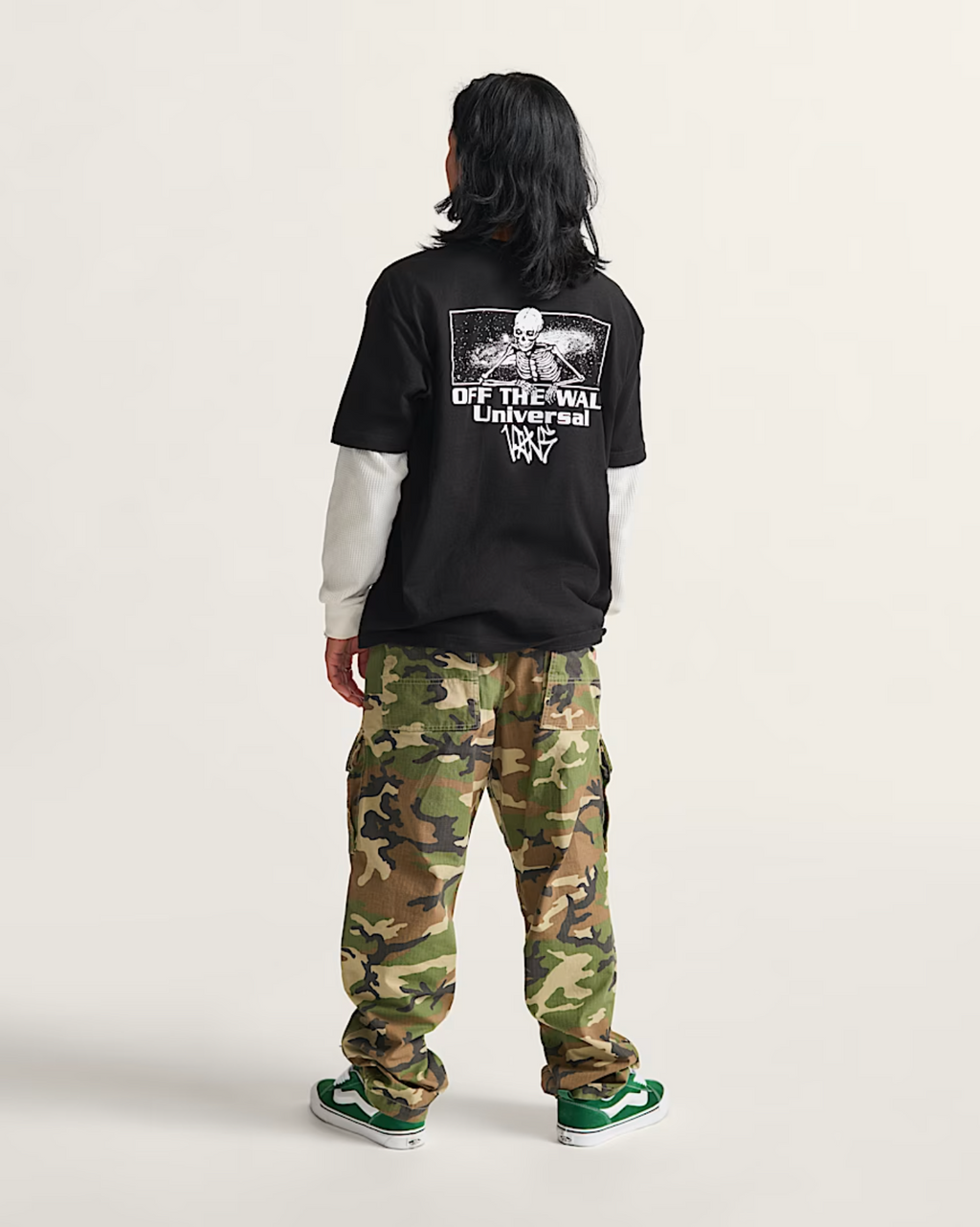 Vans Fatigue Cargo Loose Ripstop Pant - Camo