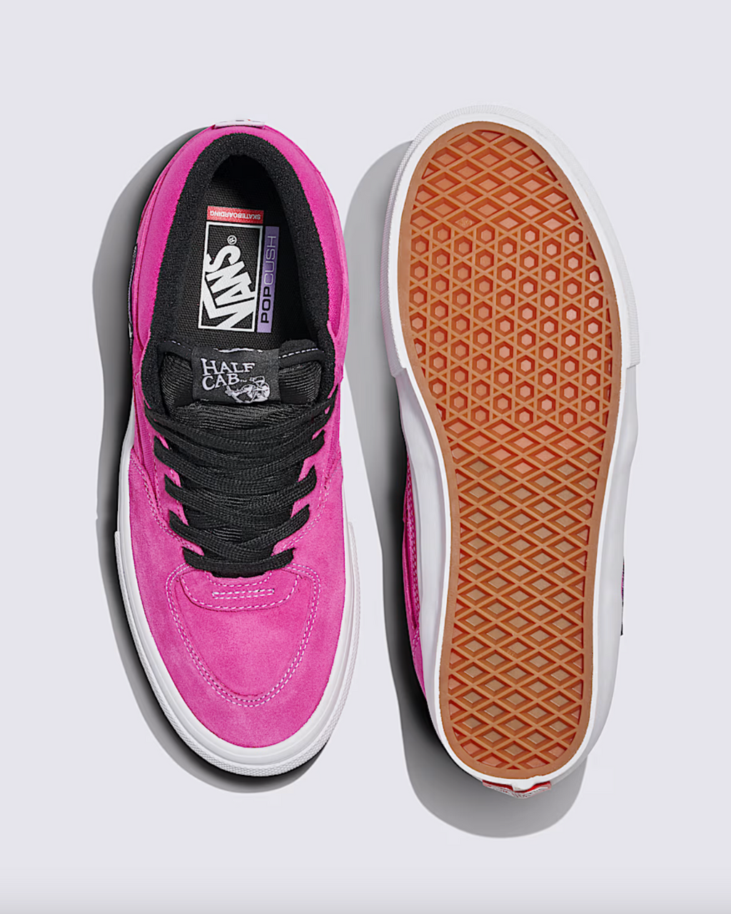 Vans Skate Half Cab - Hot Pink/Black