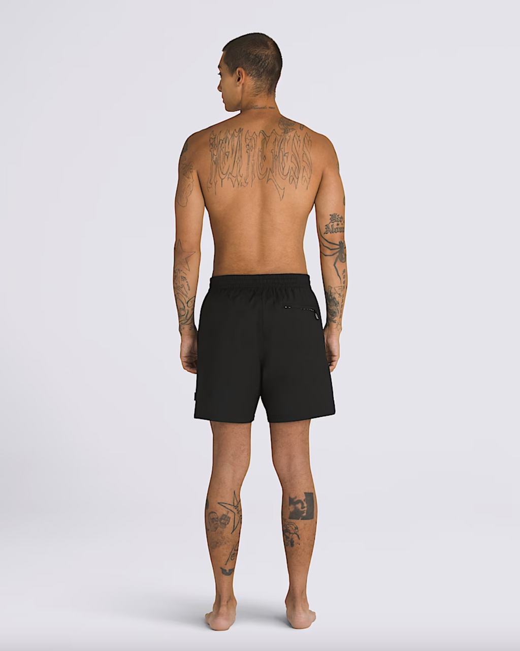 Vans Primary Solid Elastic Boardshort - Black