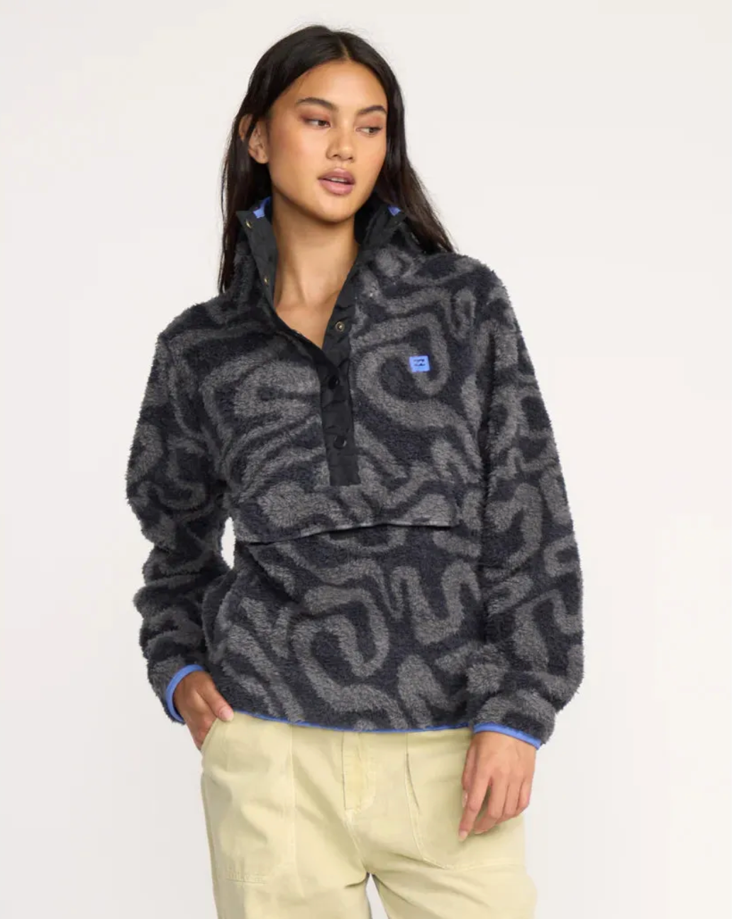 Billabong Switchback Fleece - Blasted Blue