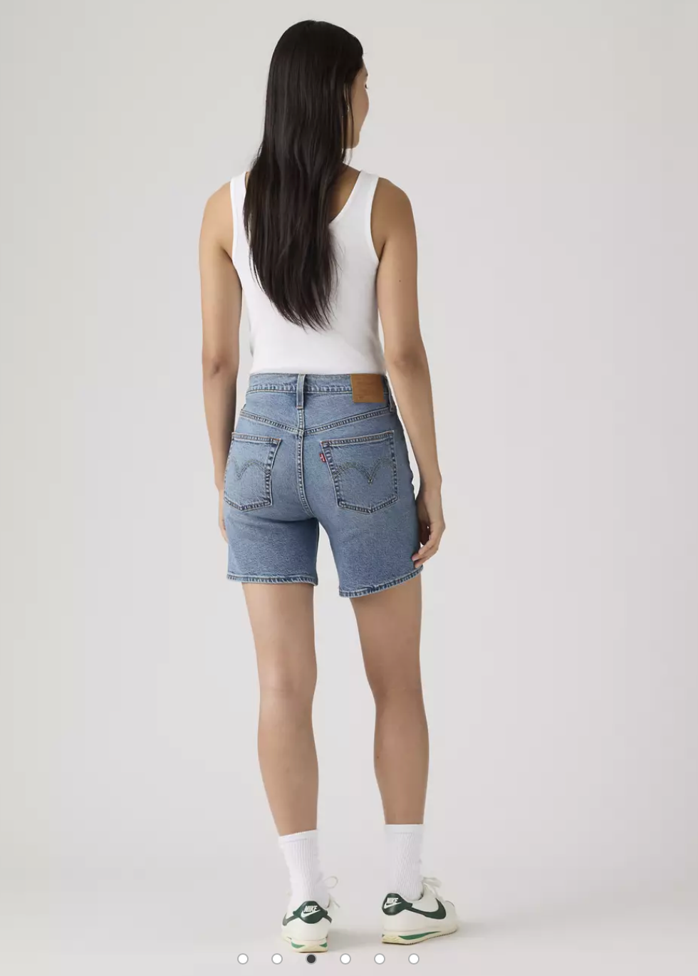 Levis 501 Mid Thigh Short - Pen Ring Ltw