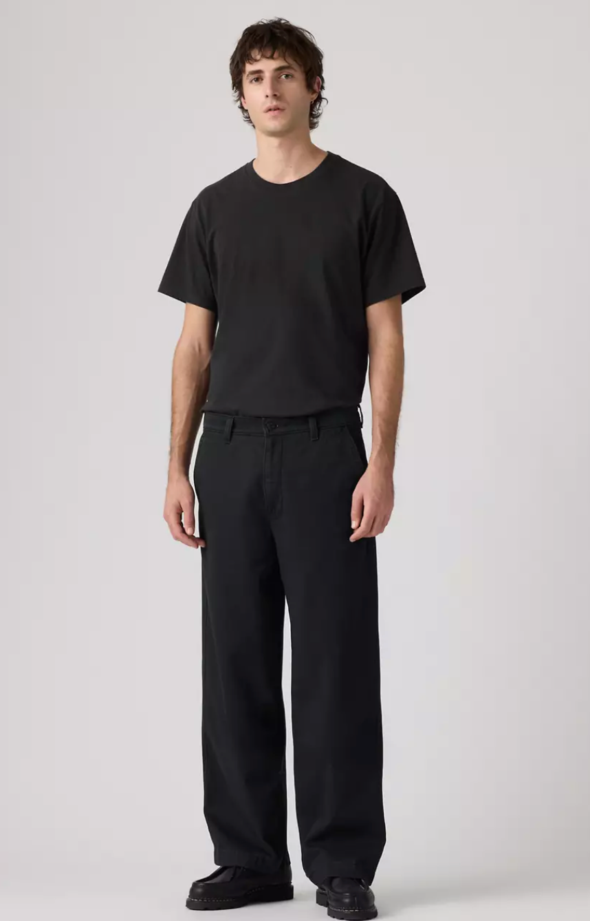 Levis Mens XX Chino Baggy Pant - Mineral Black