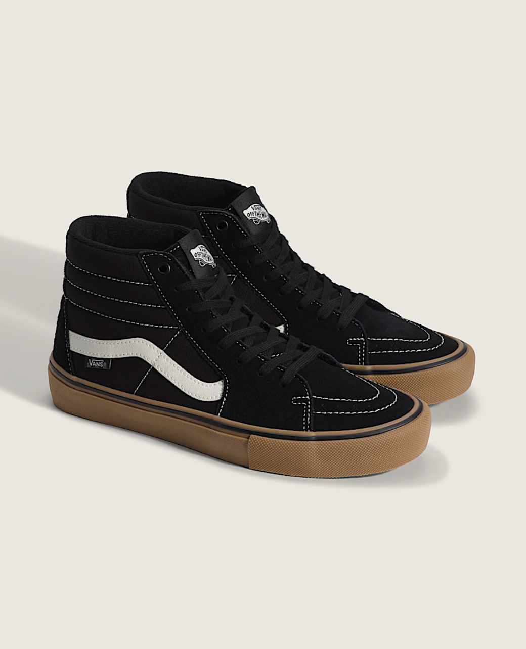 Vans Skate Sk8 Hi - Black/Gum/White