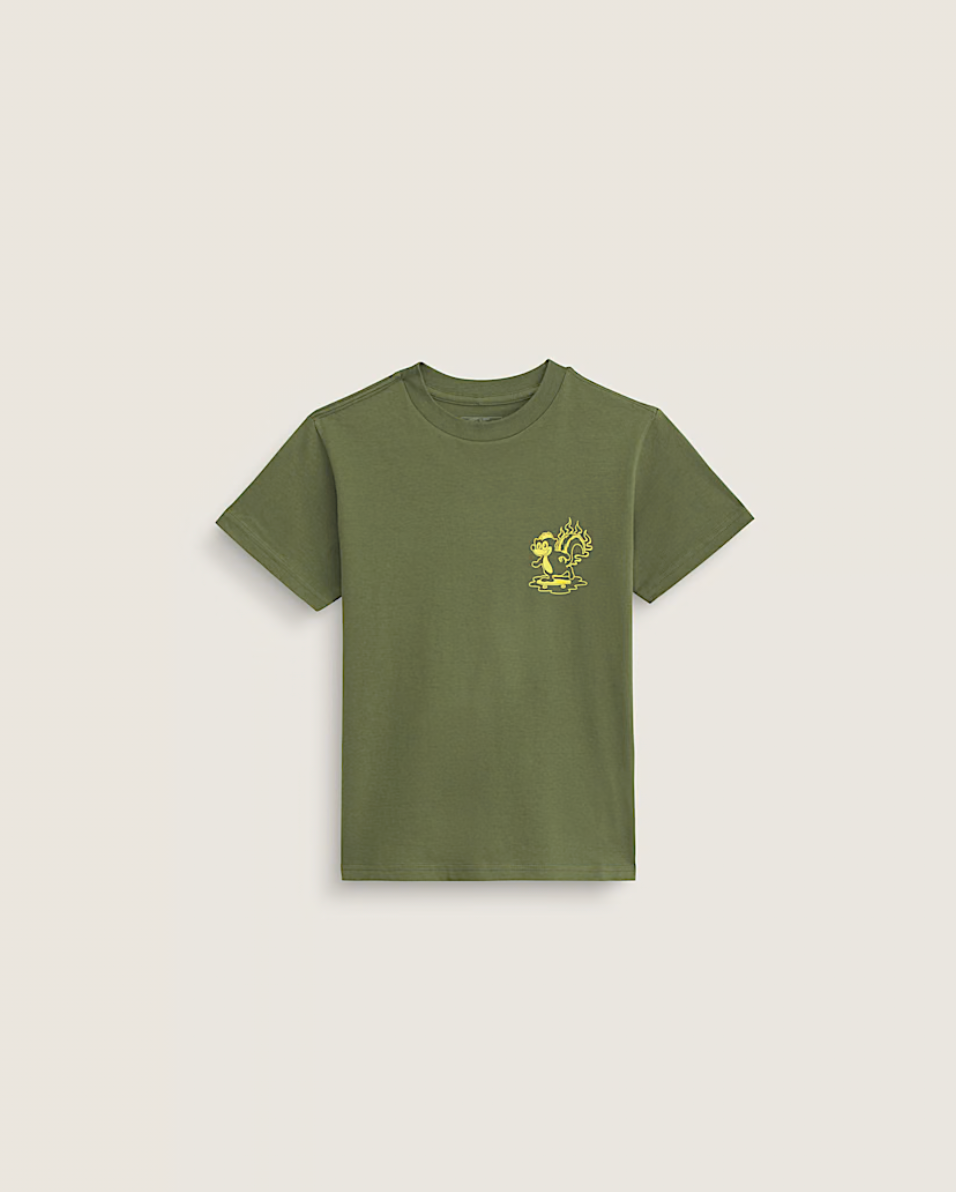 Vans Boys Dusters SS Tee - Green Balsam