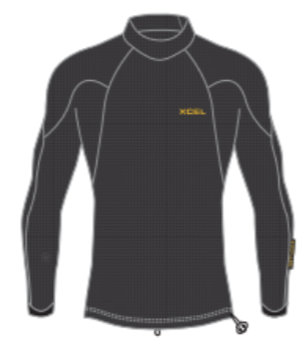 Xcel Mens Drylock L/S Top 2mm