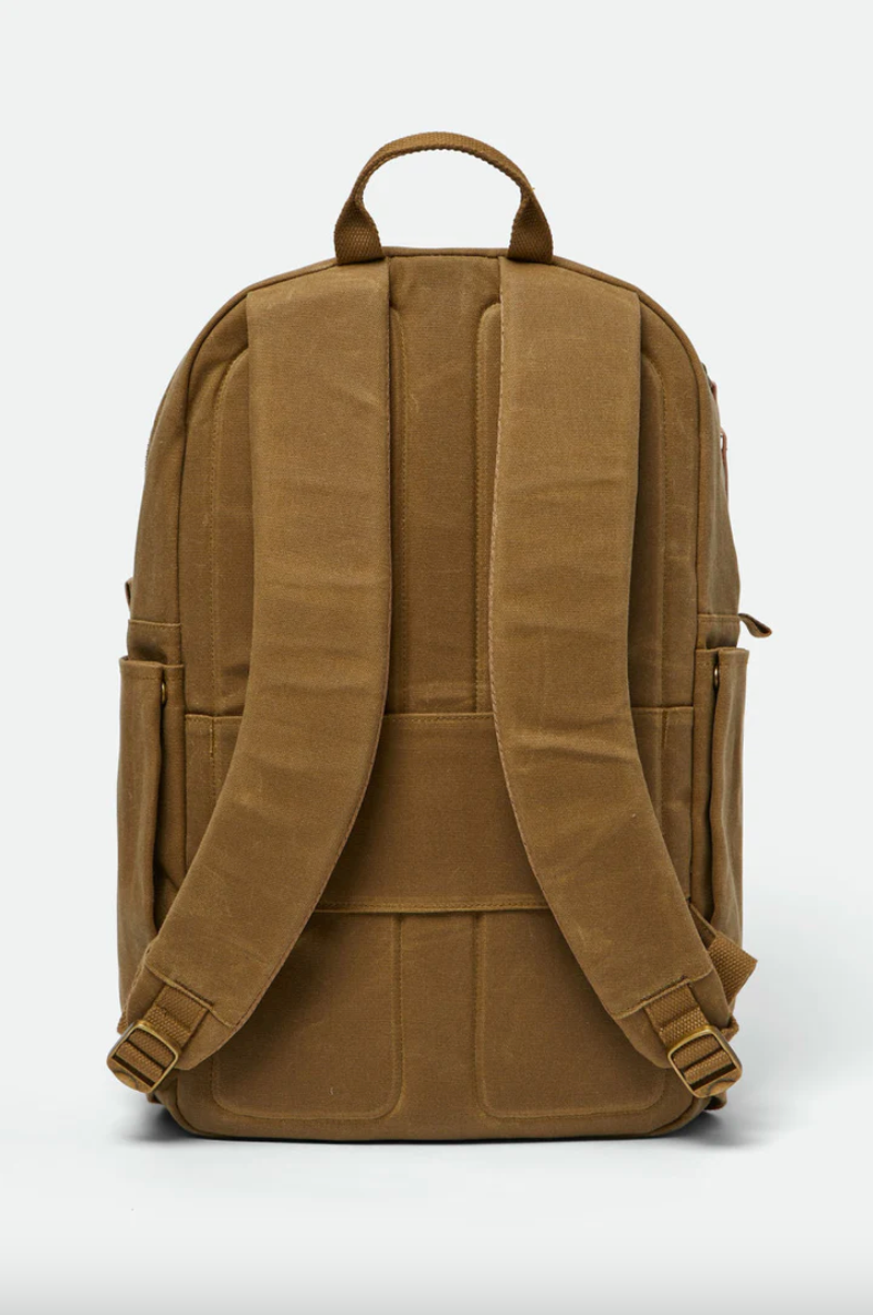 Brixton Traveler Backpack - Olive Brown