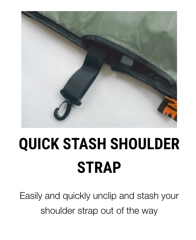 FCS Classic Cover Shortboard Alpine