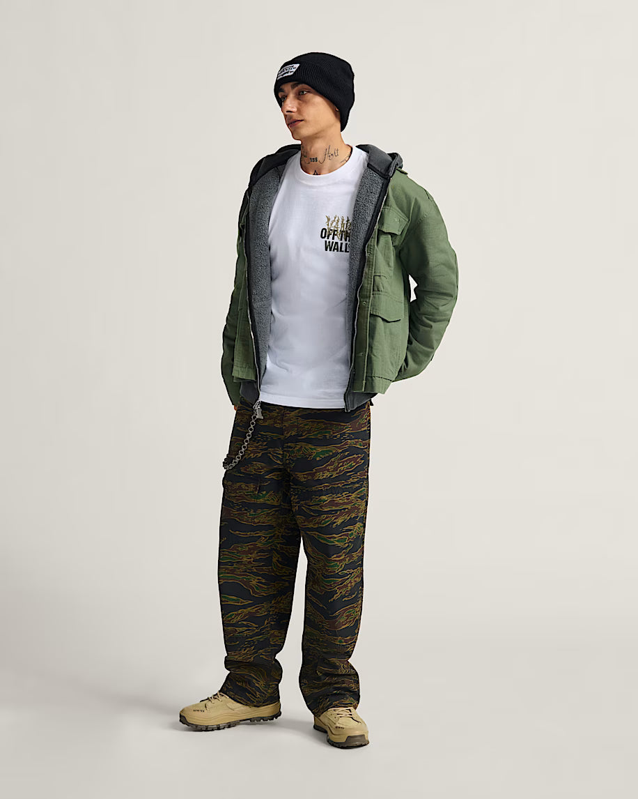 Skate Atiba Haze Military Overshirt Pine
