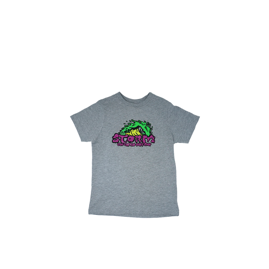 Storm Slime Youth Tee - Grey