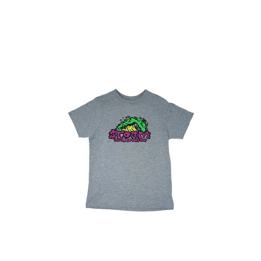 Storm Slime Toddler Tee - Grey