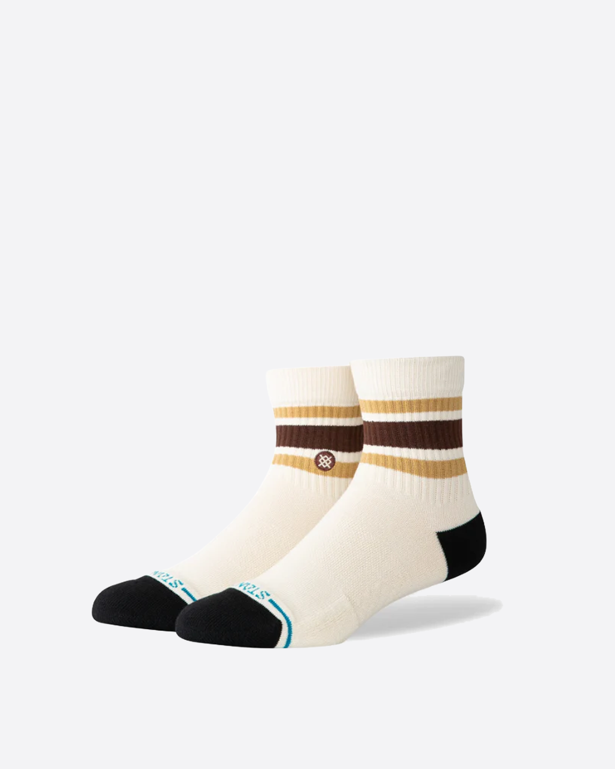 Stance Boyd Quarter Sock - Dark Brown